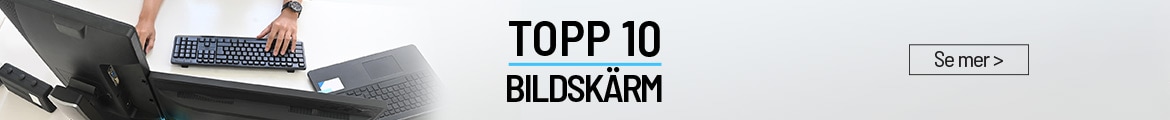 Topp 10 datorskärmar