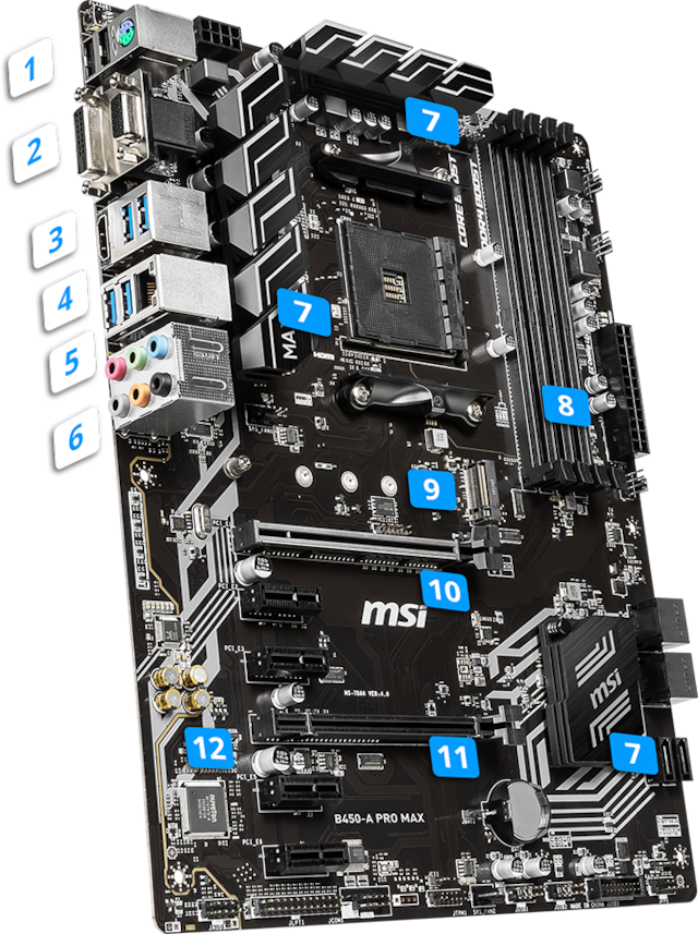 Msi b450 a pro max настройка