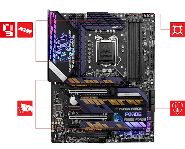 MSI MPG Z590 GAMING FORCE MSI MPG Z590 GAMING FORCE