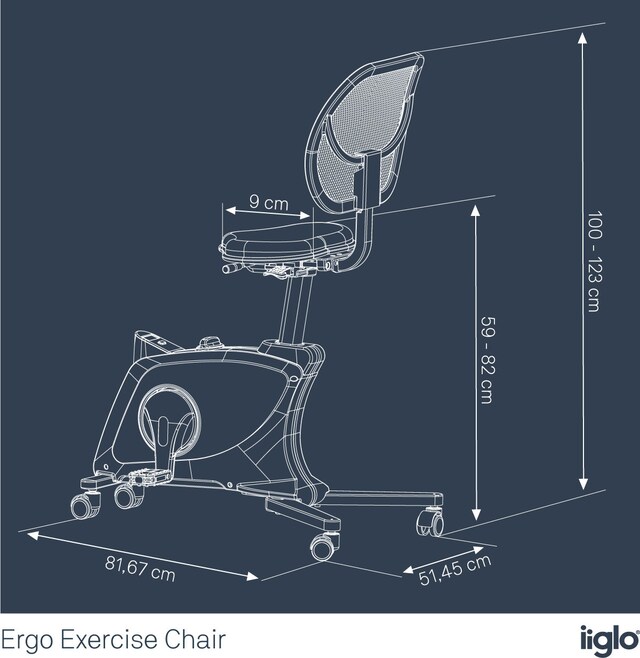 iiglo Motionscykelstol! iiglo Motionscykelstol!