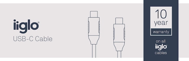 iiglo USB-C till USB-C 3.2