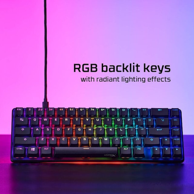 Hyper X Alloy Origins 65 Backlit keys