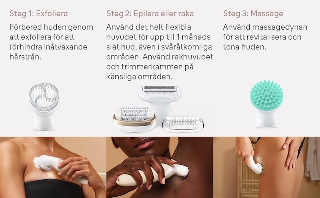 Braun Silk-épil 9 Flex 3S SkinSpa Epilator SES9-481