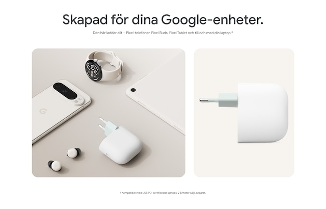 Skapad för dina Google-enheter Skapad för dina Google-enheter