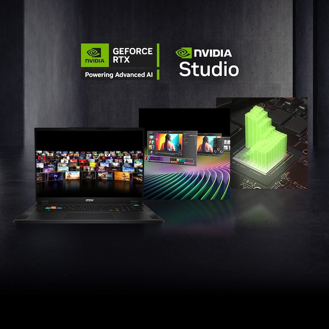 MSI Stealth 18 HX AI 18" gaming laptop MSI Stealth 18 HX AI 18" gaming laptop