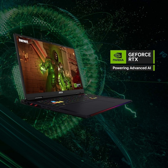 MSI Raider 18 HX AI 18" gaming laptop MSI Raider 18 HX AI 18" gaming laptop